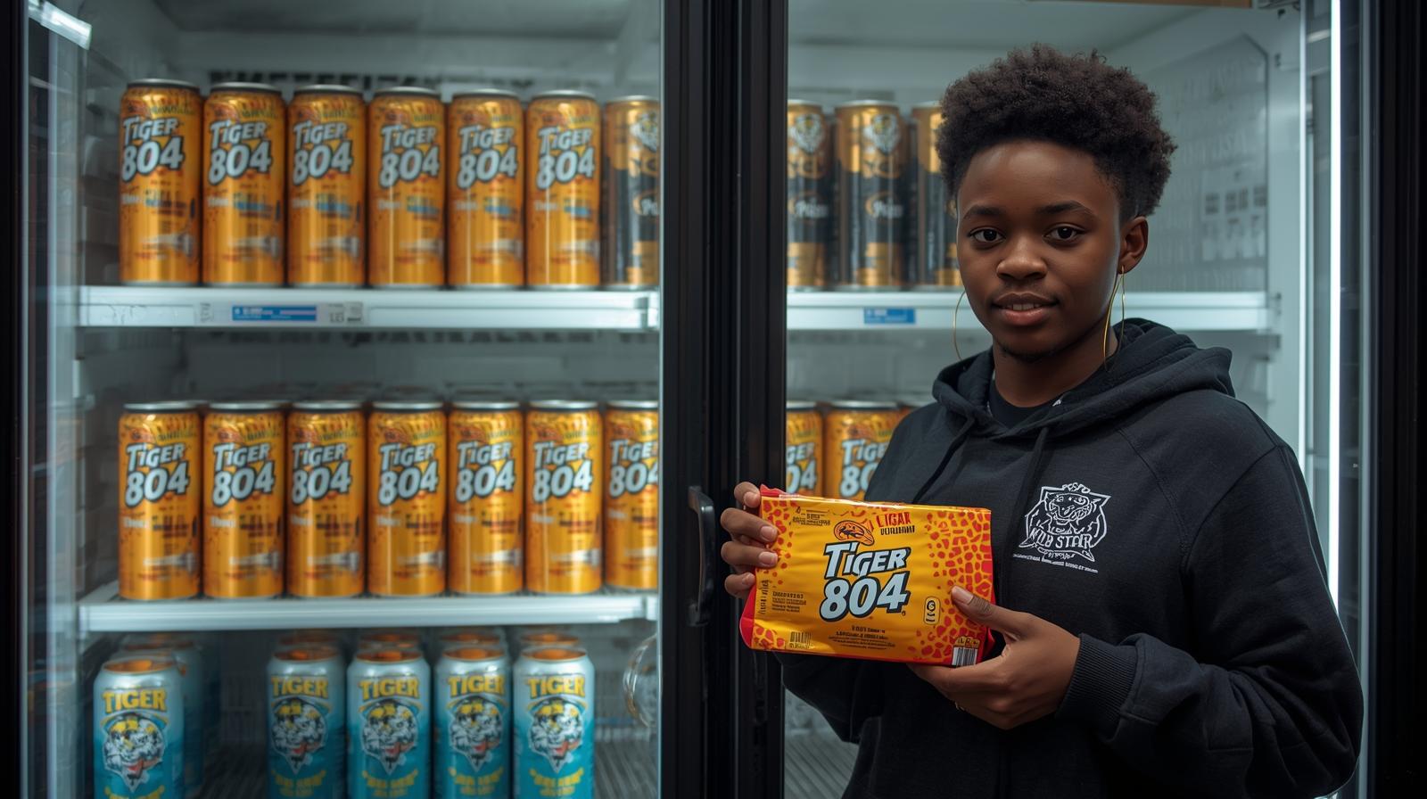 i need a picture of double door freezer and attached picture show in freezer Tiger 804 drink with black teen pack