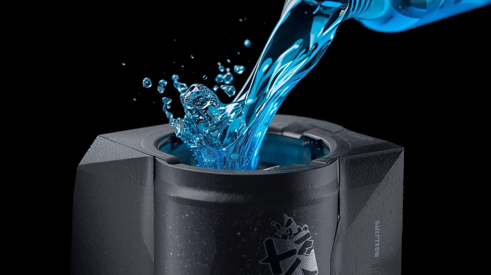 show filling of K2 Blast drink in teen pack with black color teen pack picture attached for reference (3)